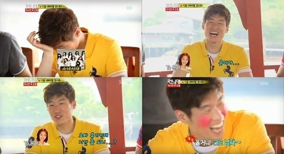 Park Ji-sung dalam acara Running Man. Copyright: kpopstarz.com