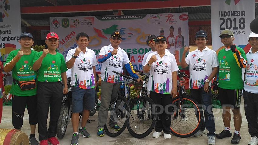 Gowes Pesona Nusantara 2017 Copyright: Petrus Manus DaYerimon/Indosport.com