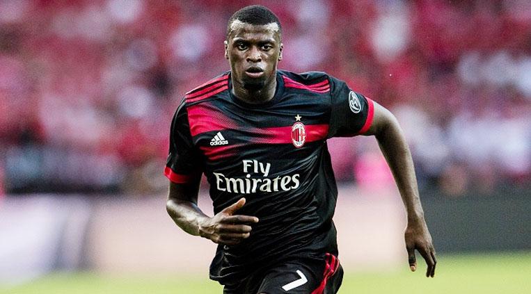 M’Baye Niang kala berseragam AC Milan.