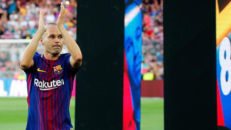 Andres Iniesta, playmaker sekaligus kapten Barcelona. Copyright: INDOSPORT