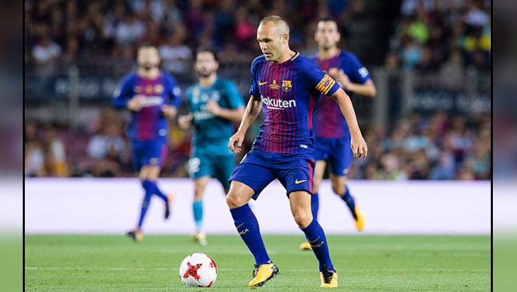 Andres Iniesta, playmaker sekaligus kapten Barcelona. Copyright: INDOSPORT