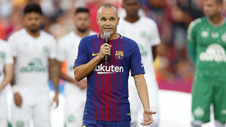 Andres Iniesta, playmaker sekaligus kapten Barcelona. Copyright: INDOSPORT