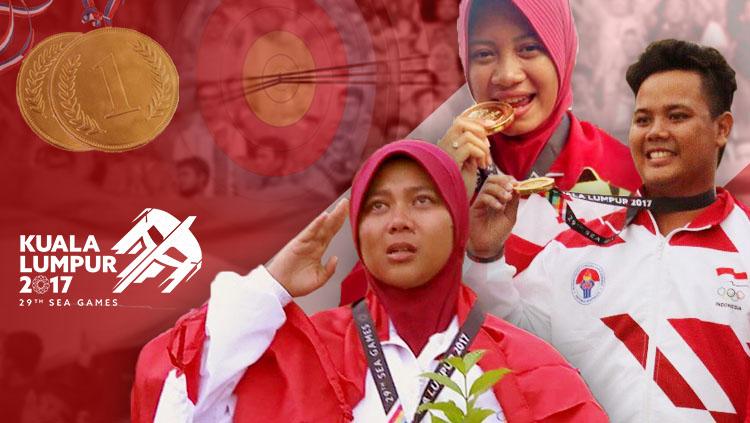 Trio panahan penyumbang emas perdana SEA Games 2017.