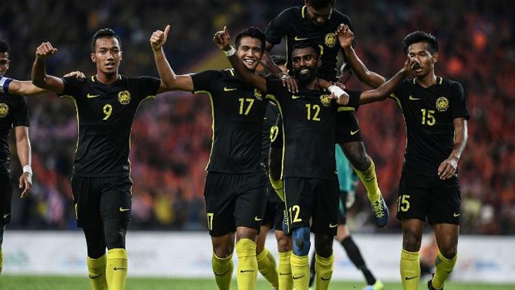 Timnas Malaysia pastikan tiket semifinal SEA Games 2017 cabor sepakbola. Copyright: ESPN