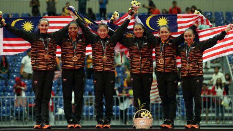 Medali Emas Tim Senam Indah Malaysia Copyright: The Star