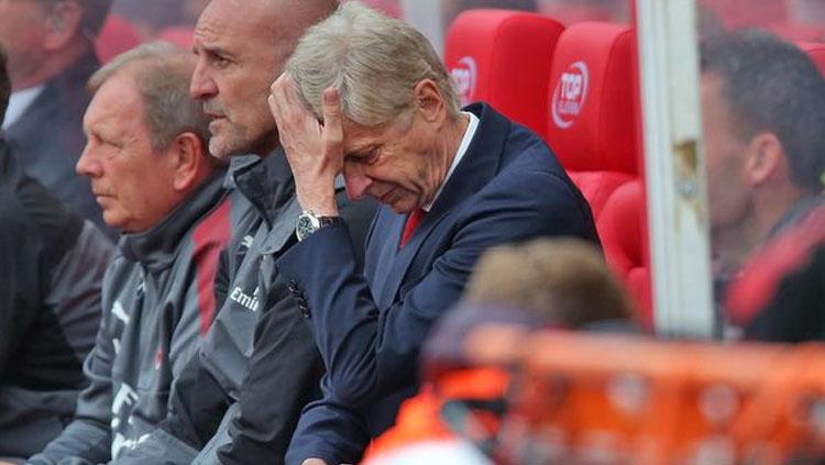 Pelatih Arsenal, Arsene Wenger.