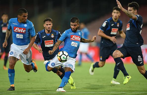 Lorenzo Insigne, gelandang serang Napoli yang diincar Barcelona. Copyright: INDOSPORT