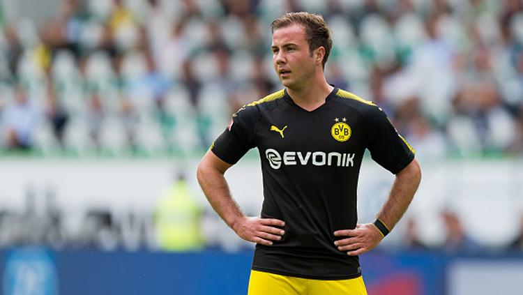 Gelandang Borussia Dortmund, Mario Goetze. Copyright: INDOSPORT