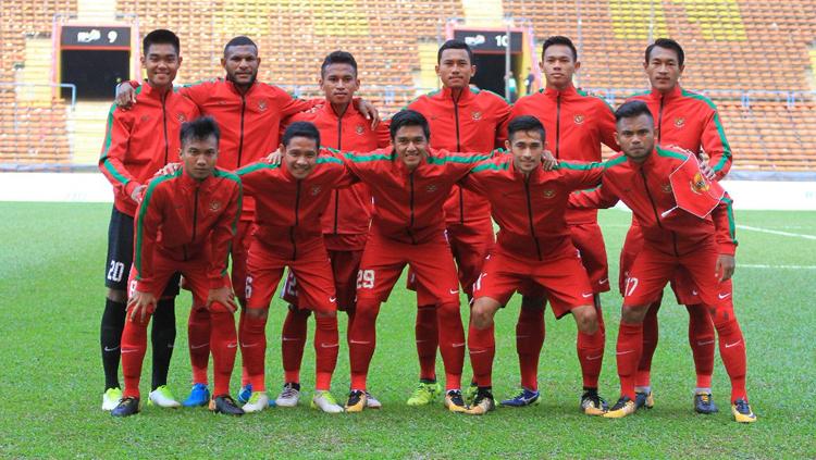 Skuat Timnas U-22. Copyright: twitter@pssi__fai