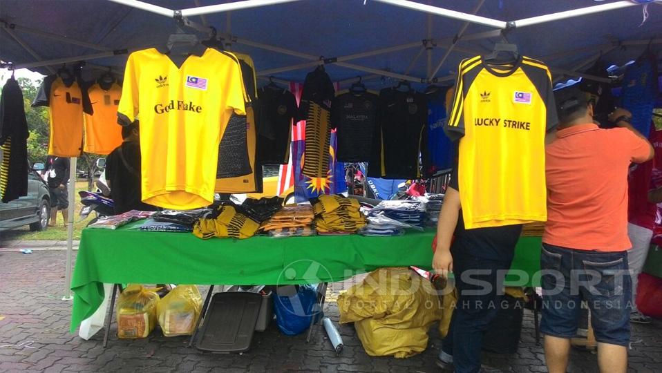 Penjualan jersey Malaysia.