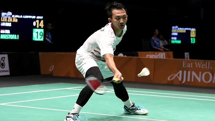 Tunggal putra Indonesia, Ihsan Maulana Mustofa bikin netizen rindu geng visual PBSI saat tampil di Kejuaraan Nasional (Kejurnas) 2022.