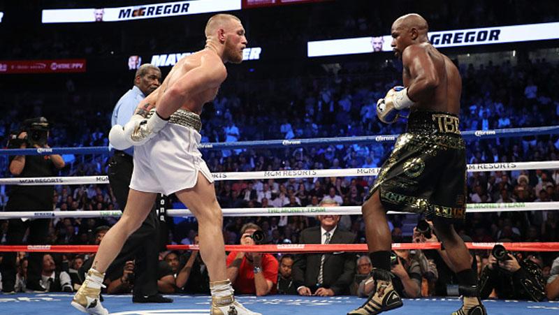 Floyd Mayweather Jr vs Conor McGregor.