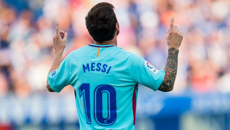 Lionel Messi. Copyright: Indosport
