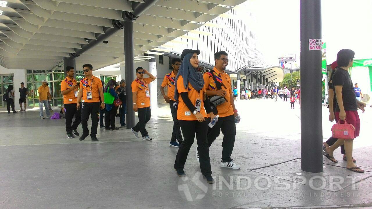 Pasukan orange atau relawan SEA Games 2017.