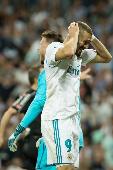 Penyerang Real Madrid, Karim Benzema. Copyright: INDOSPORT