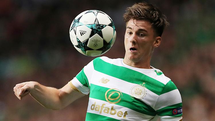 Bek kiri Celtic, Kieran Tierney. Copyright: Getty Images