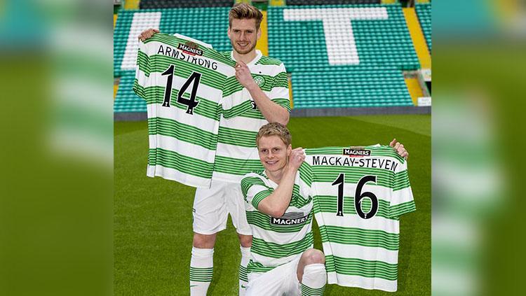 Gary Mackay-Steven saat memperkuat Celtic. Copyright: Dailymail.co.uk