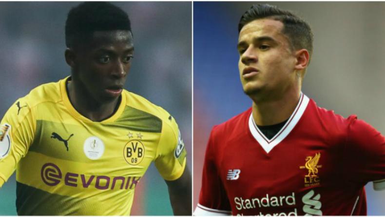 Dembele dan Coutinho Copyright: Football365