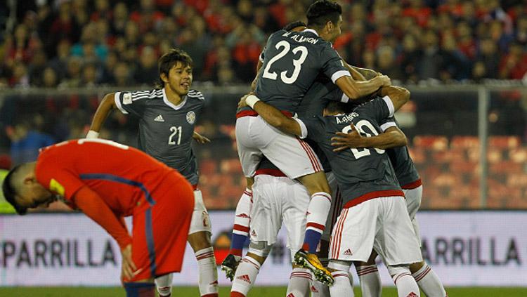 Chile vs Paraguay Copyright: INDOSPORT