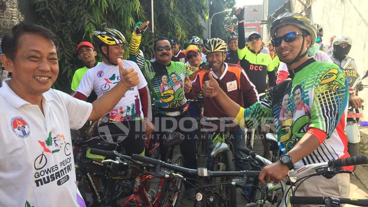 Potret Gowes Pesona Nusantara. Copyright: Zainal Hasan/INDOSPORT