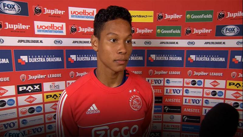 Darren Sidoel (Ajax). Copyright: ajax1.nl