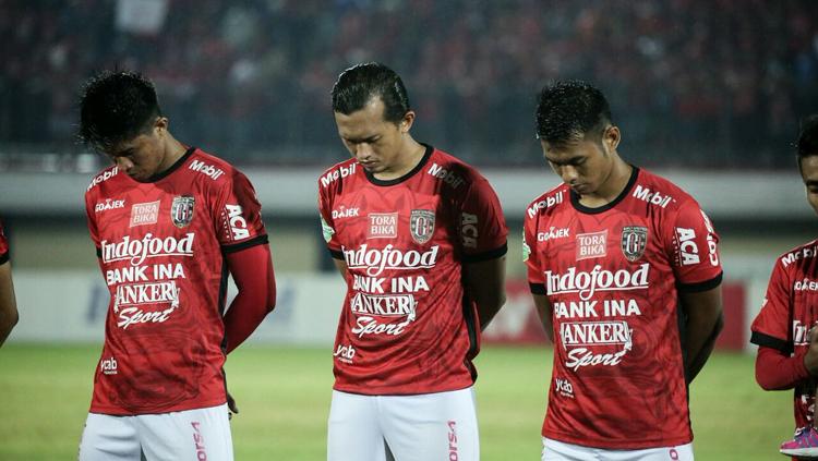Bali United ikut berduka dengan meninggalnya Catur Yulianto. Copyright: Twitter/@baliutd
