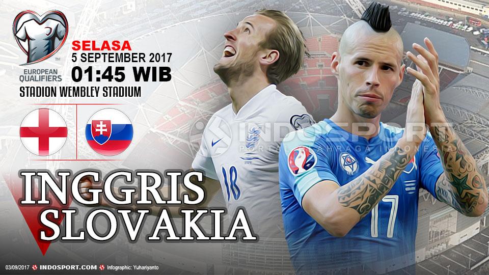 Prediksi Inggris vs Slovakia - INDOSPORT