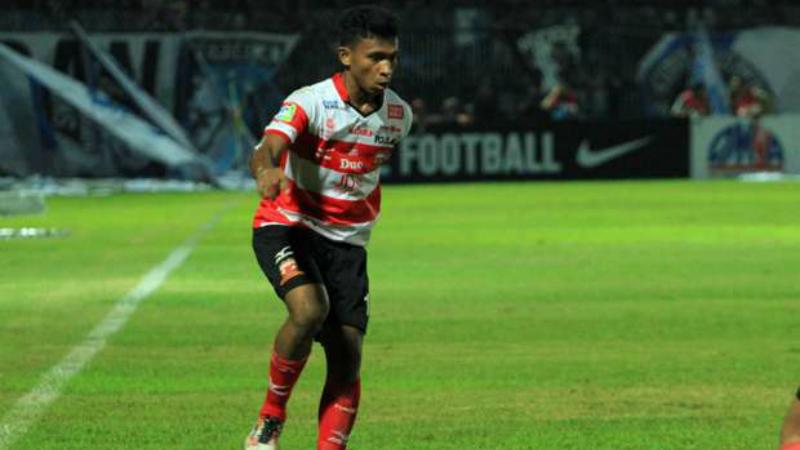 Rifad Marasabessy, pemain Madura United. Copyright: Goal