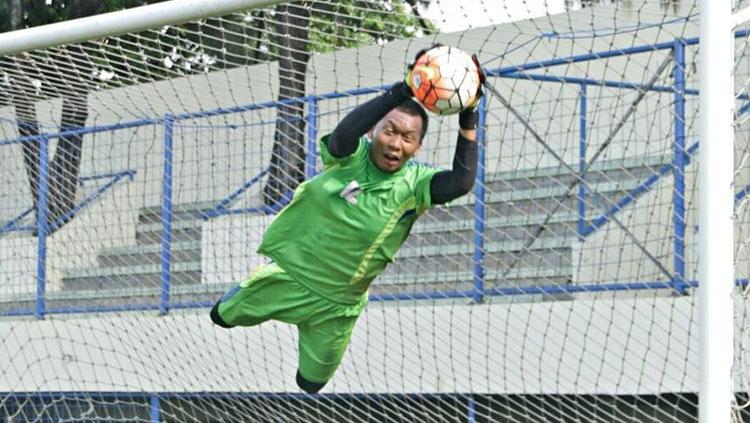 Awan Setho Raharjo baru saja membuat penampilan memukau bersama Bhayangkara FC. Copyright: Instagram @awansethoraharjo