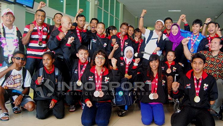 Sejumlah atlet akan mengikuti ASEAN Paragames 2017 di Malaysia. Copyright: Indosport/Ghozi El Fitra