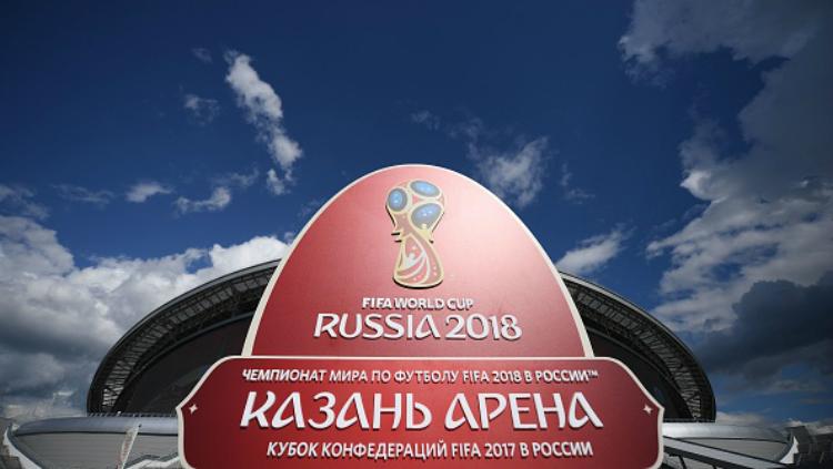 Logo Piala Dunia 2018. Copyright: INDOSPORT