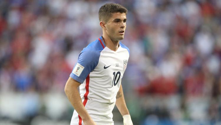 Christian Pulisic, pemain Timnas Amerika Serikat. Copyright: INDOSPORT