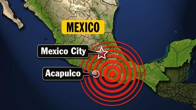 Gempa 8,0 SR menguncang Meksiko