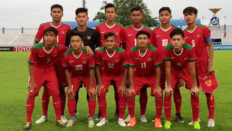 Timnas U-16. Copyright: PSSI