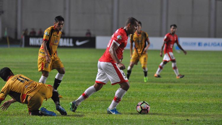 Persija Jakarta vs Mitra Kukar. Copyright: Media Persija