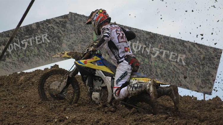 Aksi crosser di event MX GP Pangkal Pinang. Copyright: internet