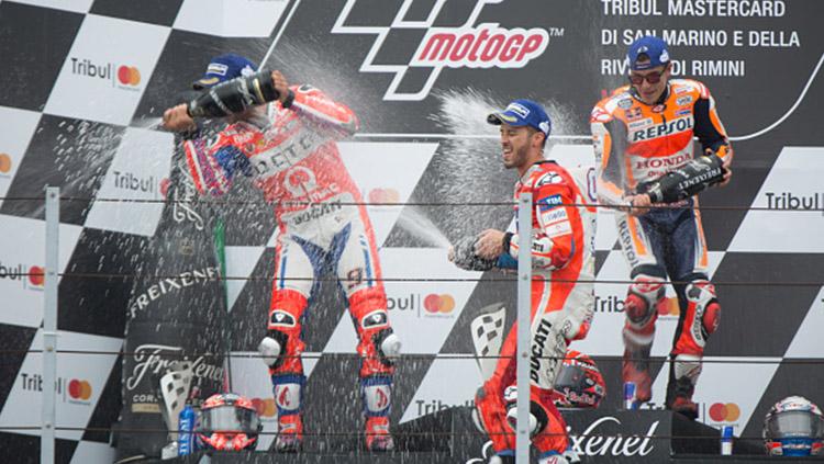 Danilo Petrucci menyamakan Marc Marquez dengan Kenny Roberts yang dianggap telah merevolusi dunia MotoGP - INDOSPORT