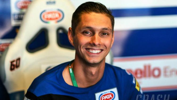 Michael van der Mark yang gagal menggantikan Valentino Rossi.