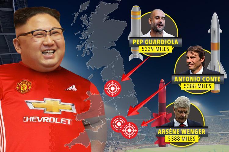 Presiden Korea Utara penggemar Manchester United Copyright: thesun.co.uk