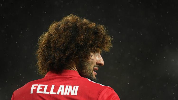 Penggawa Manchester United, Marouane Fellaini.
