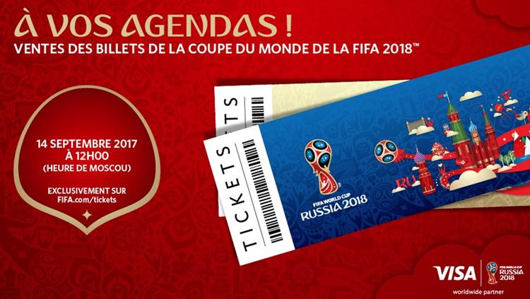 Tiket Piala Dunia 2018 Rusia. Copyright: Fifa.com