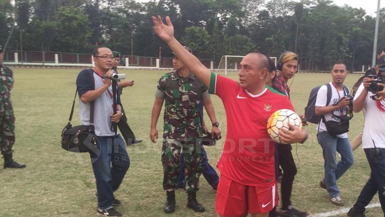 Ketua Umum PSSI, Edy Rahmaydi.