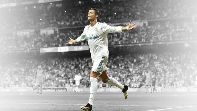 Striker Real Madrid, Cristiano Ronaldo.