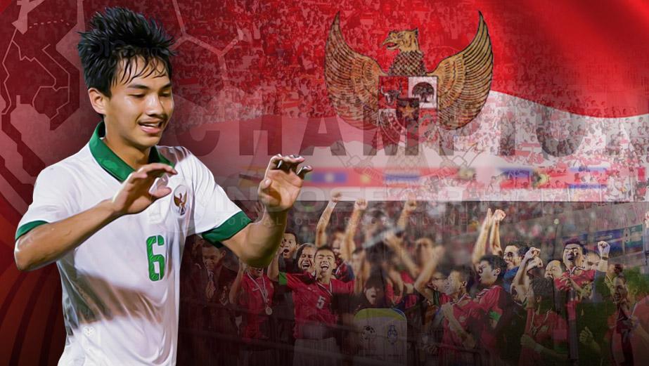 Gelandang Timnas U-19, Muhammad Iqbal. Copyright: Grafis: Eli Suhaeli/INDOSPORT