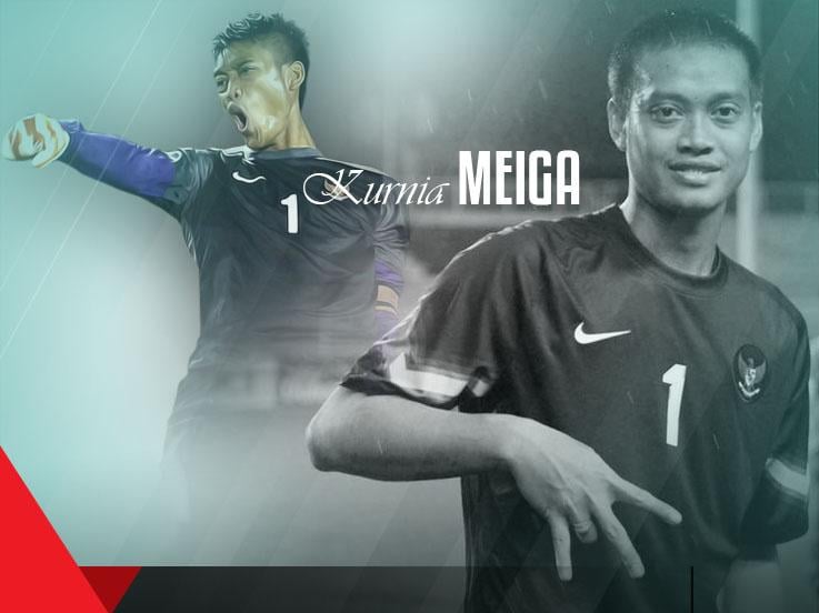 Kurnia Meiga, kiper timnas Indonesia. Copyright: Indosport.com
