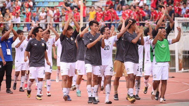 Timnas Thailand U-19. Copyright: @AFFPresse