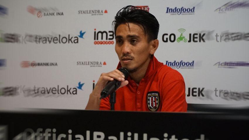 Pemain Bali United, Taufiq. Copyright: Media Persija