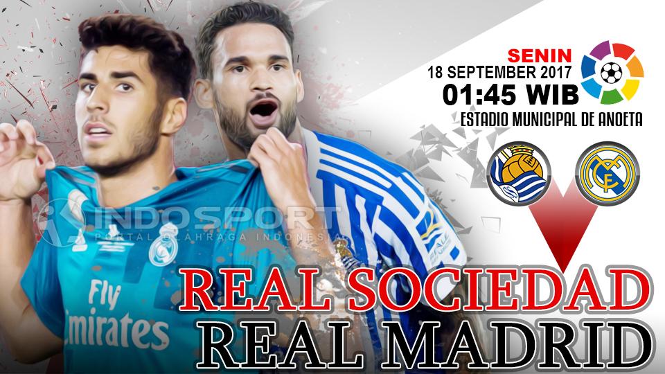 Real Sociedad vs Real Madrid. - INDOSPORT