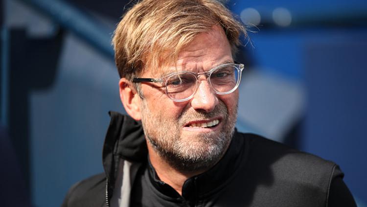 Jurgen Klopp, pelatih Liverpool. Copyright: INDOSPORT