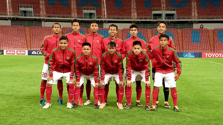 Timnas U-16. Copyright: PSSI